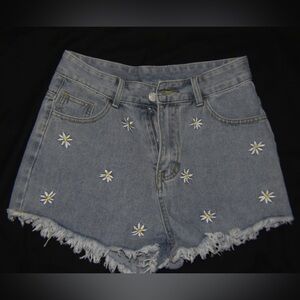 Never worn denim shorts